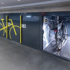 Hofbräuhaus Parkgarage Fahrradboxen