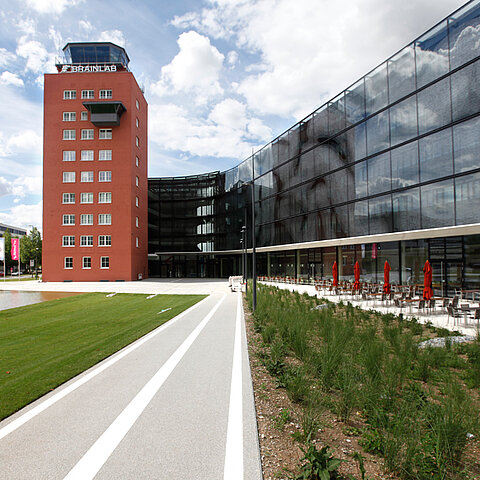 TOWER RIEM Screenfassade Perspektive