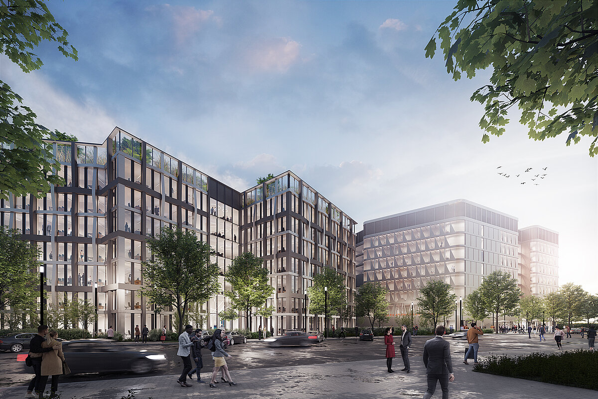 Start der Baumaßnahmen in Eschborn